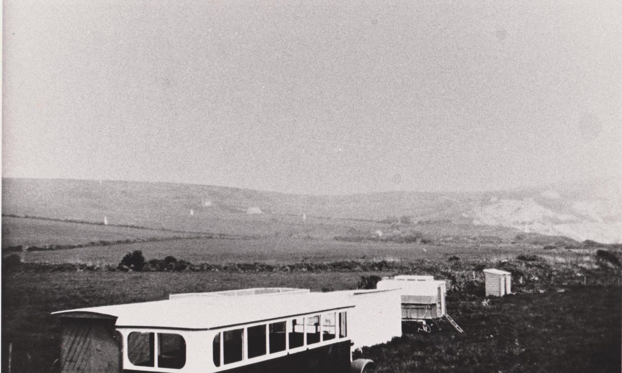 Old caravans in Ringstead 1930s
